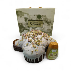 Artisan Pistachio Colomba 850 gr + Pistachio cream 190 gr.