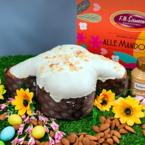 Colomba Artigianale Alle Mandorle 850gr. + Crema di Mandorla 190gr. - immagine 4