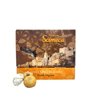 Scatola da 500gr con paste di Mandorle miste