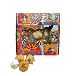 Scatola Sicilia da 1 kg con paste di Mandorle miste